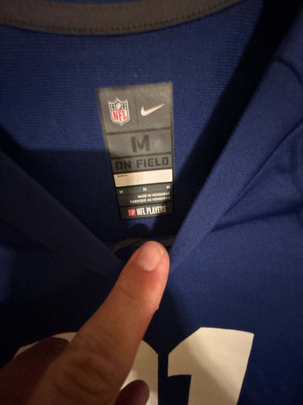 Nike NFL New York Giants Landon Collins #21 On-Field Jersey